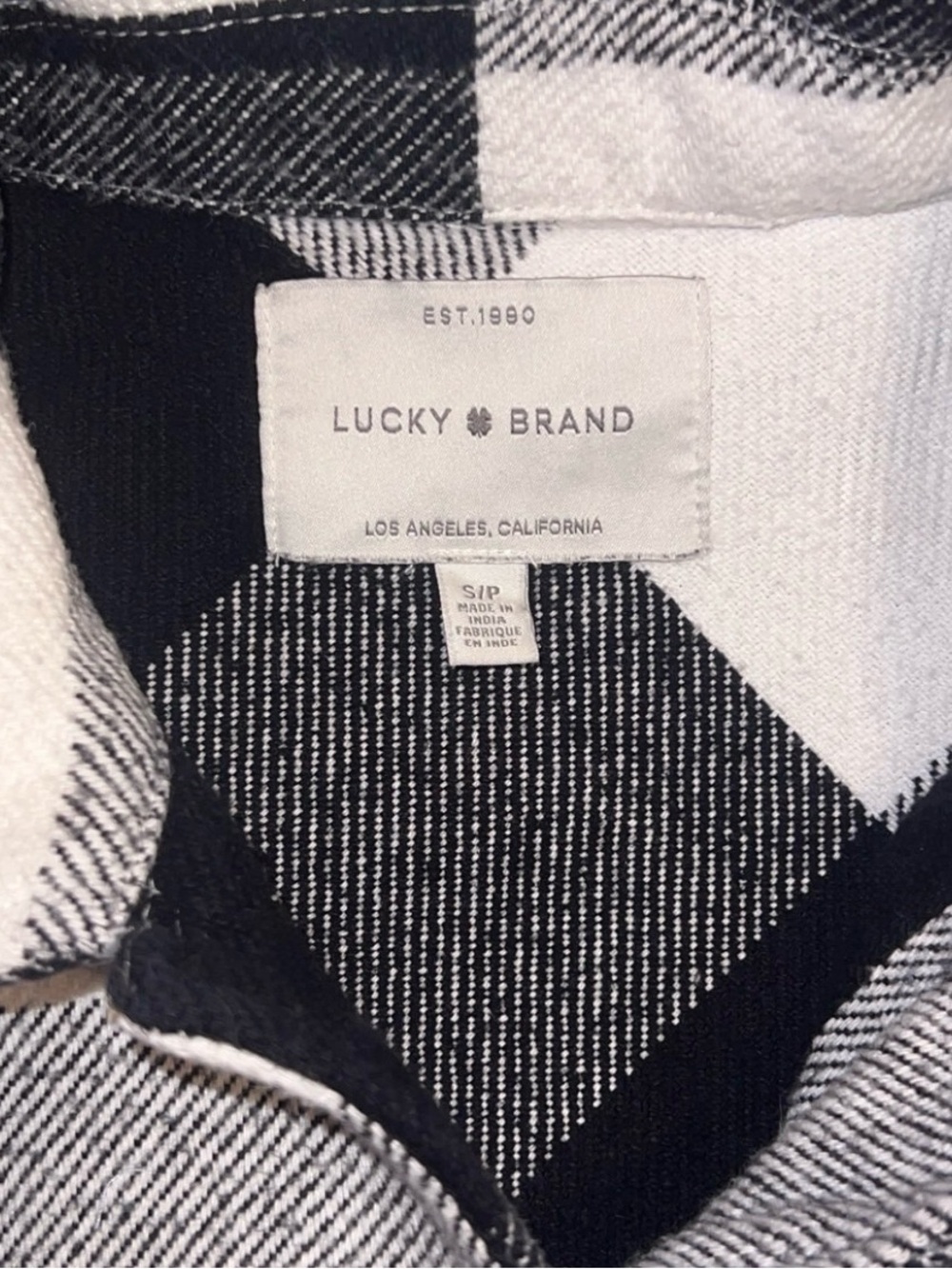 Lucky Brand Buffalo Plaid Shacket